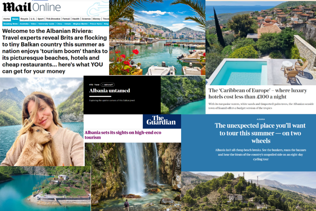 tourism, albania, article, headlines