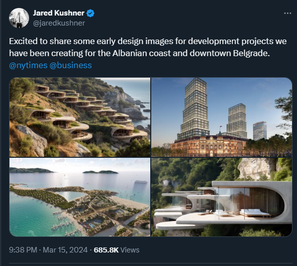 Jared kushner tweet