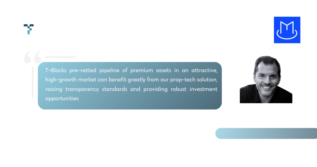 Matthieu Merchadou Melki quote on Magma's partnership with T-Blocks to revolutionise the Balkans real estate market's trust in construction.