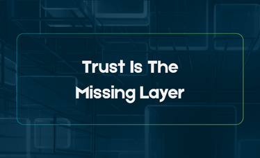 Trust Is The Missing Layer 1